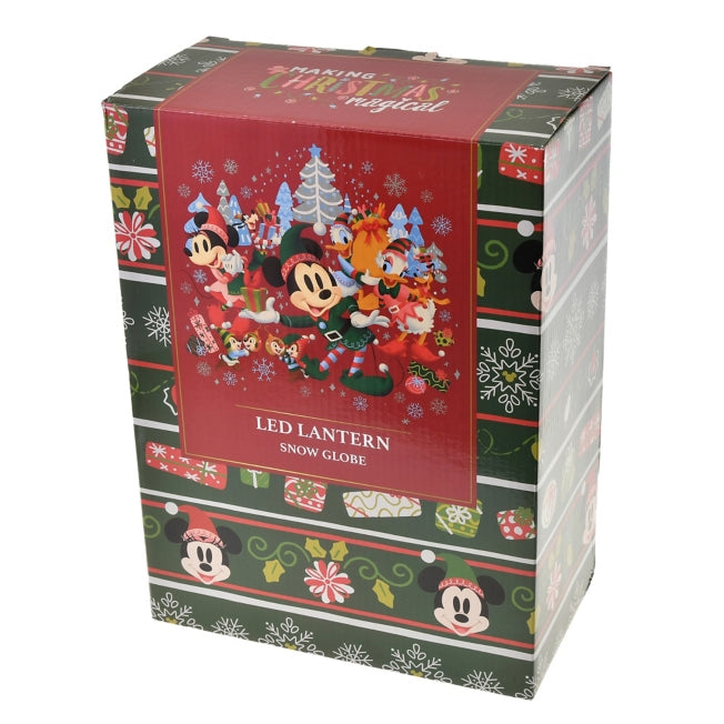 Mickey & Minnie Schneekugel Musik & Licht Laterne Disney Weihnachten Japan Disney Store