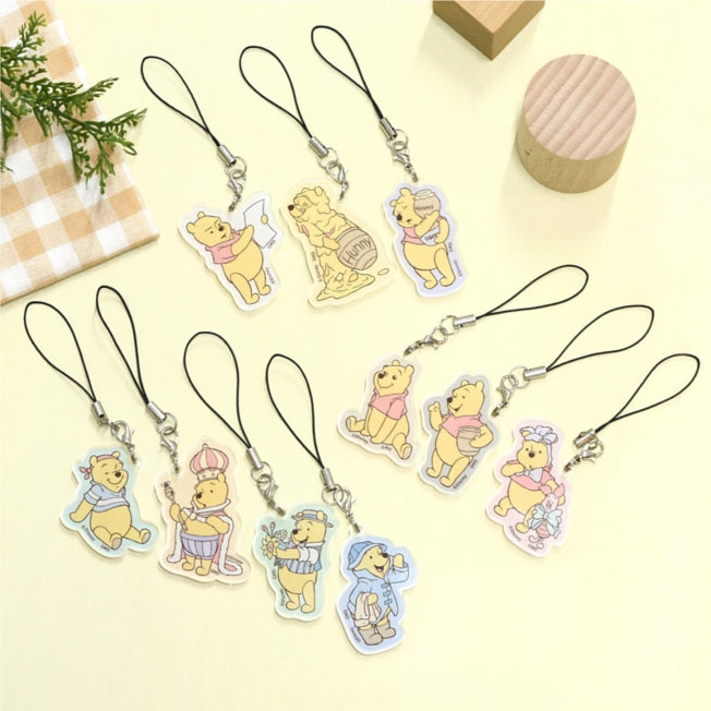 Winnie the Pooh Mobile Acryl Strap König Japan Disney Store