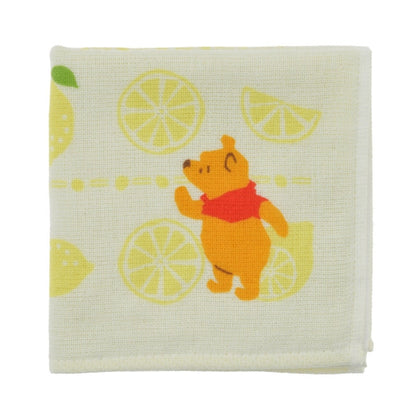 Winnie the Pooh Mini Handtuch aus Gaze mit Zitrone Japan Disney Store