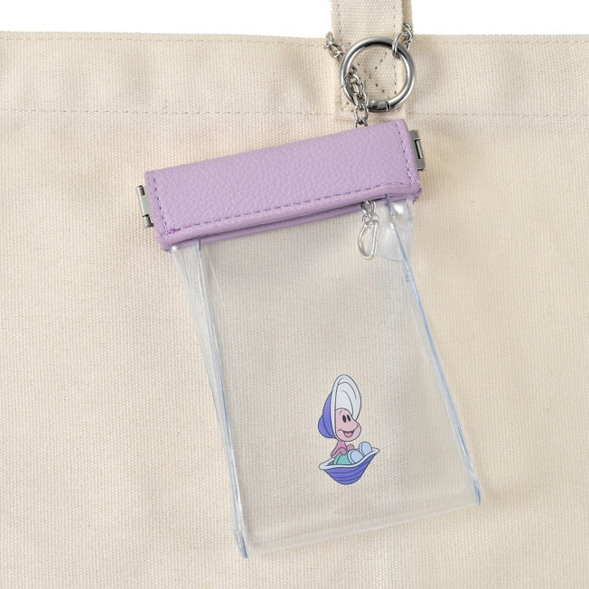 Young Oyster mit Karabiner Clear Spring Mouth - Kosmetiktasche Japan Disney Store