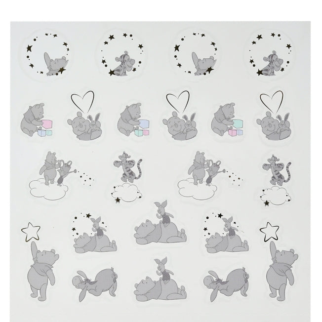 Aufklebersammlung „Pooh & Friends“ für Notizbücher Japan Disney Store