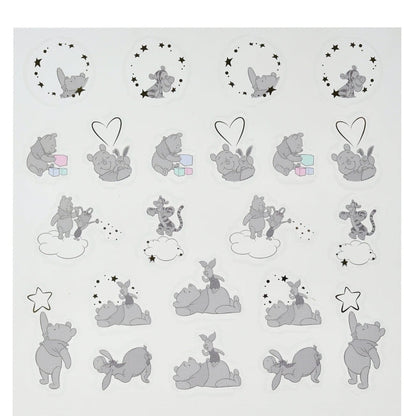 Aufklebersammlung „Pooh & Friends“ für Notizbücher Japan Disney Store