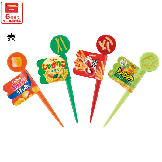 Calbee Charaktere Lunch-Picks 12er-Set, 6,5 cm – Produktbild