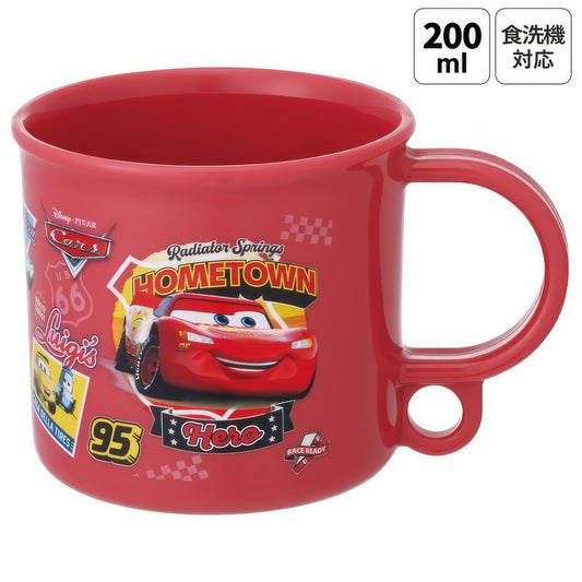 Cars Kinderbecher 200 ml mit Aufhängeloch – Bild 1