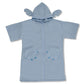 Stitch Poncho-förmiges Badetuch mit Handstickerei Blau Japan Disney Store