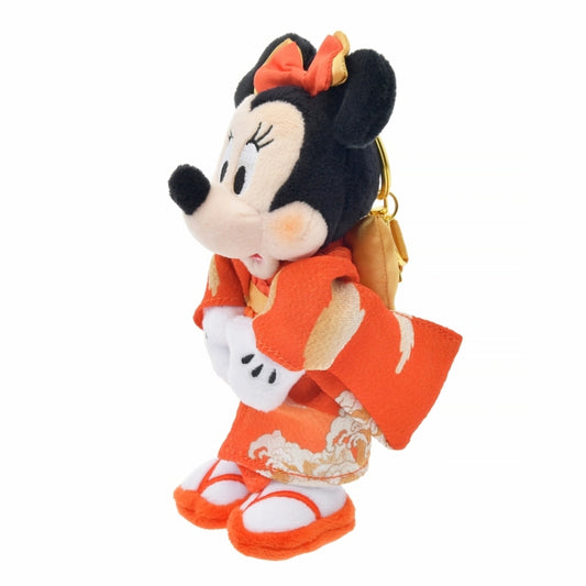 Minnie Plüsch Schlüsselanhänger Kimono Japan City Specific