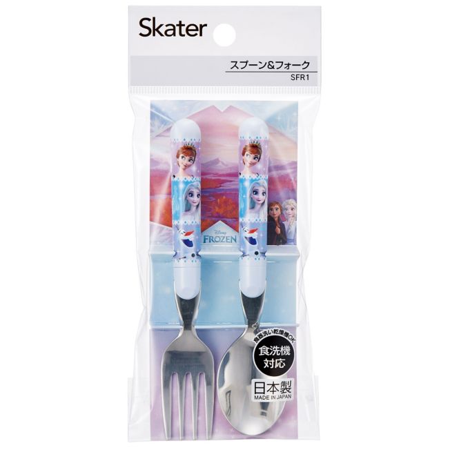 Disney Store - Löffel-Gabel-Set Die Eiskönigin - Besteckset Japan Disney Store