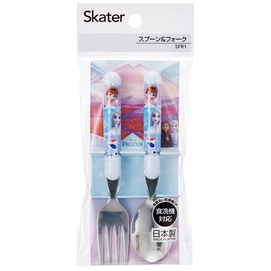 Disney Store - Löffel-Gabel-Set Die Eiskönigin - Besteckset Japan Disney Store