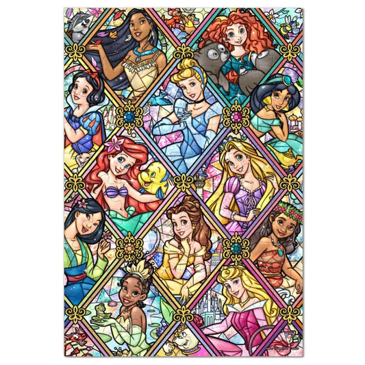 Disney Prinzessin 96-teiliges Kinder-Puzzle "Viele Disney Prinzessinnen!"