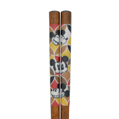 Mickey & Minnie Lackierte Essstäbchen SHIPPOU Japan Disney Store