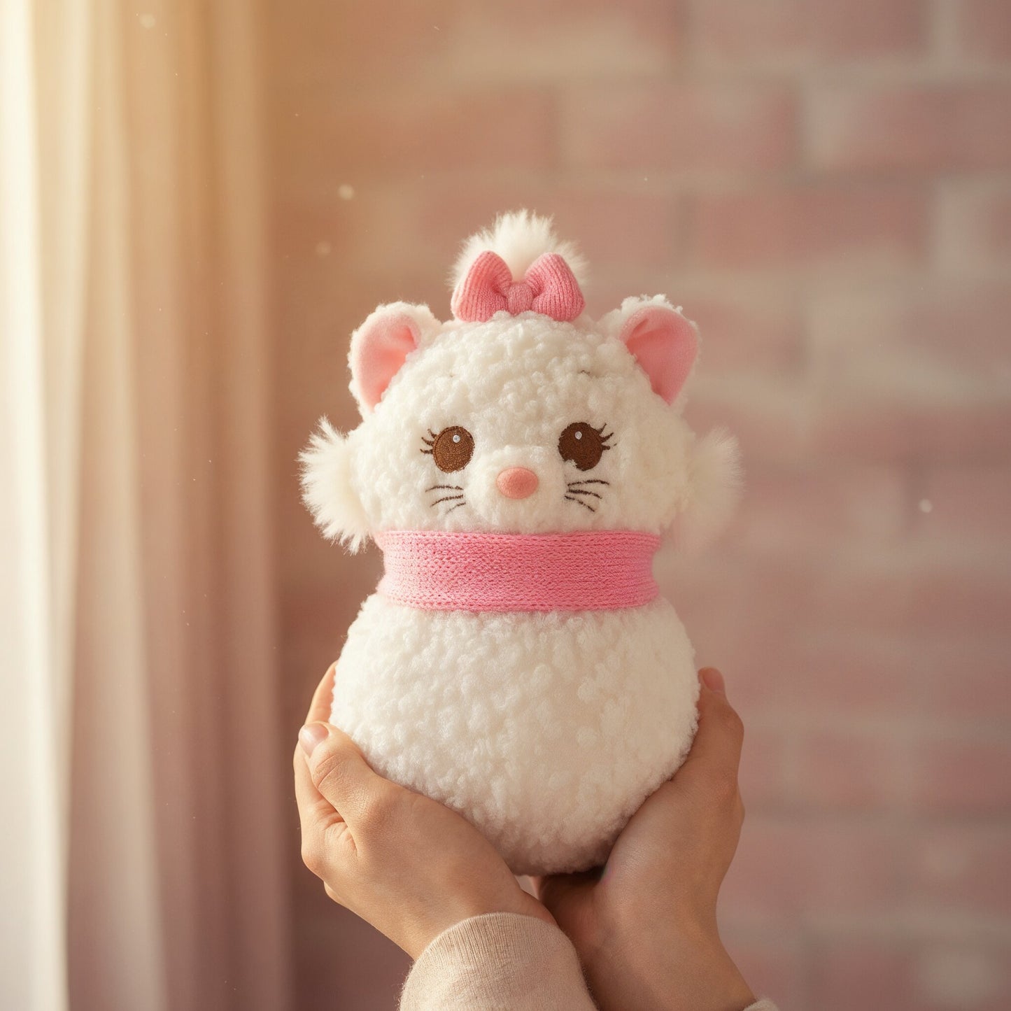 Disney Store Marie the Elegant Cat Plush Toy Accessory