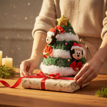 Mickey &amp; Minnie Tree Plush Christmas