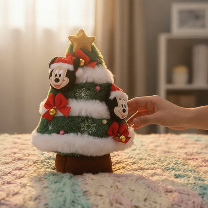 Mickey &amp; Minnie Tree Plush Christmas