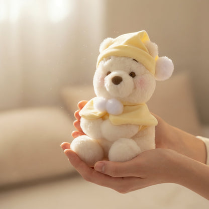 Winnie the Pooh in Fruit Latte Colors Plush Toy (S)