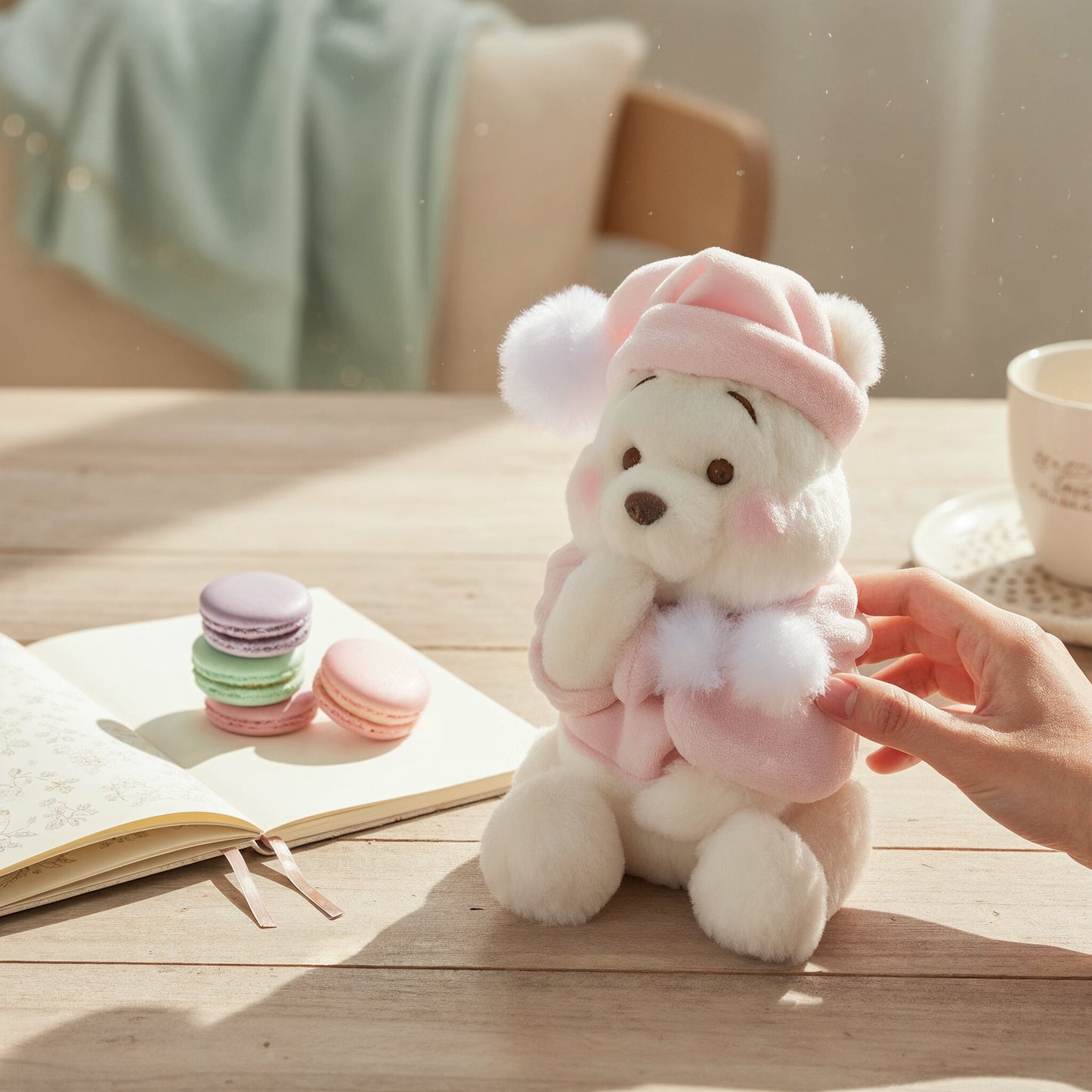 Disney Store Winnie the Pooh Plush Keychain Accessory
