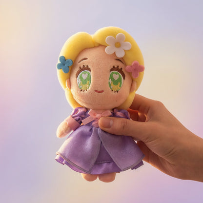 Rapunzel plush keychain