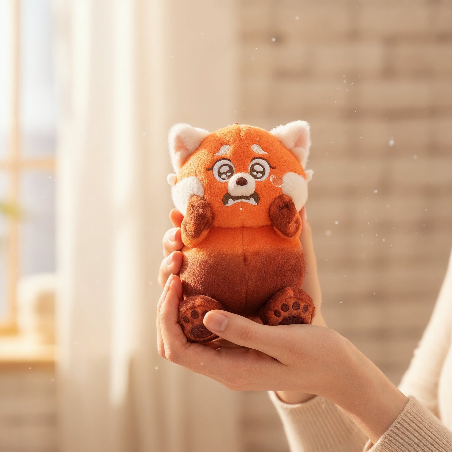 Disney Store Little Panda Mei Plush Keychain Accessory