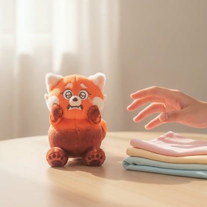Disney Store Little Panda Mei Plush Keychain Accessory
