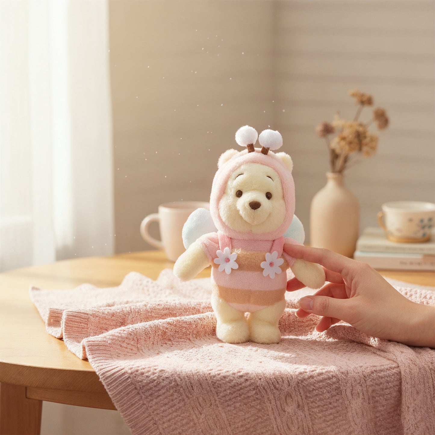 Disney Store Winnie the Pooh Plush Keychain Accessory