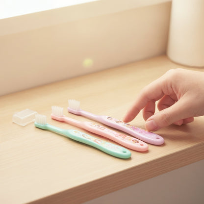 Princess Toothbrush 3-pack with cap
