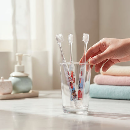 Cars Clear toothbrush set of 3