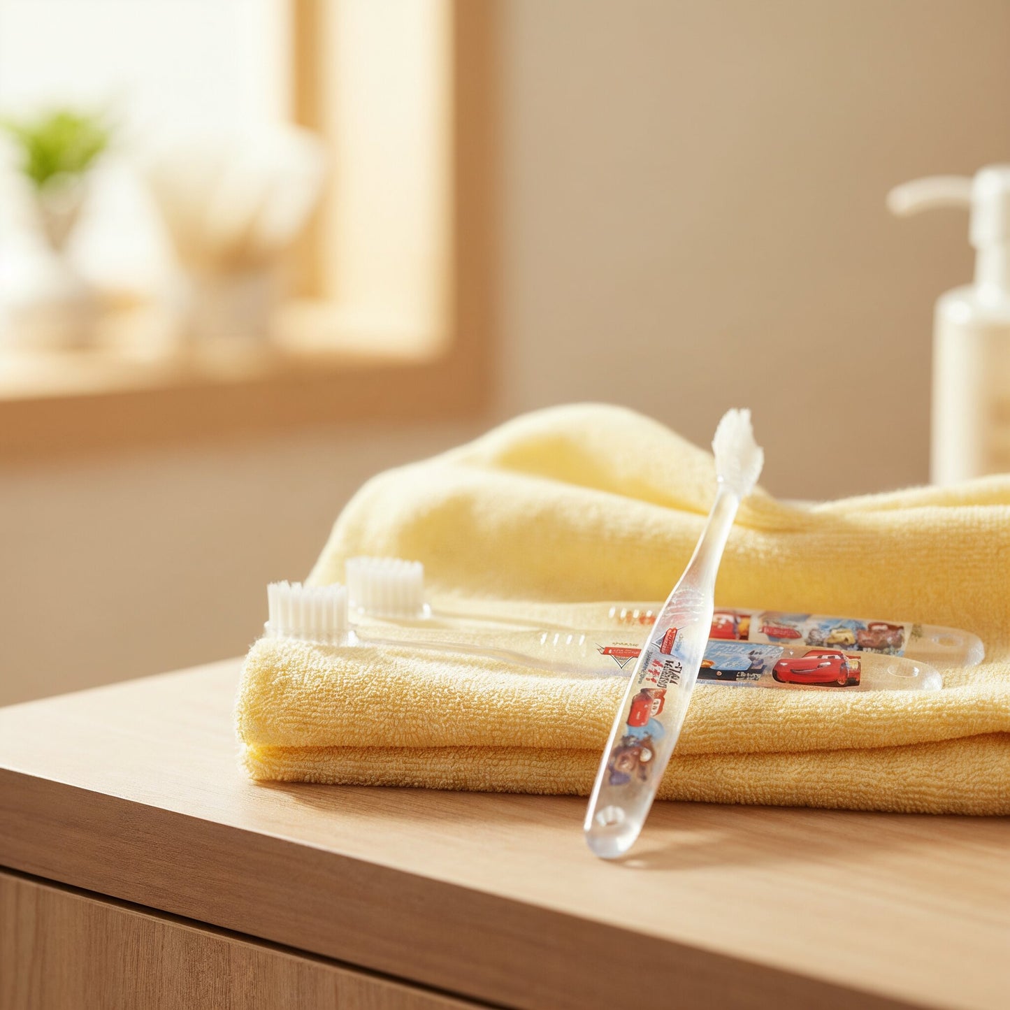 Cars Clear toothbrush set of 3