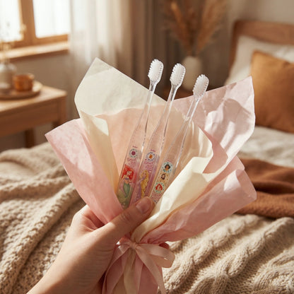 Prinzessin Clear Zahnbürste 3er-Set