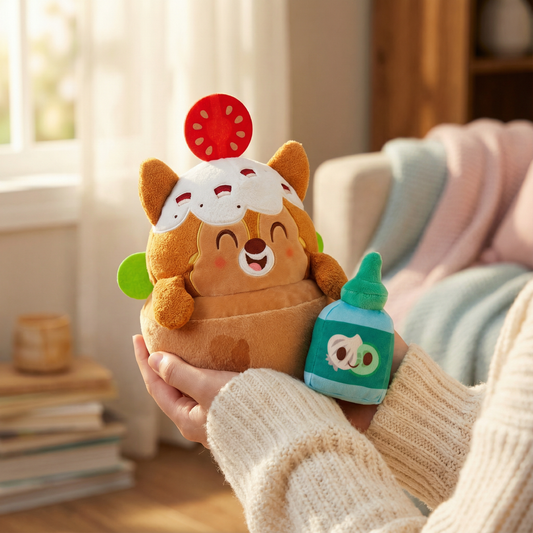 Chap als Falafel-Pitatasche - Disney Munchlings Street Food Fusion Kollektion -Kuscheltier