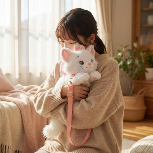 Marie, the elegant plush-style cat