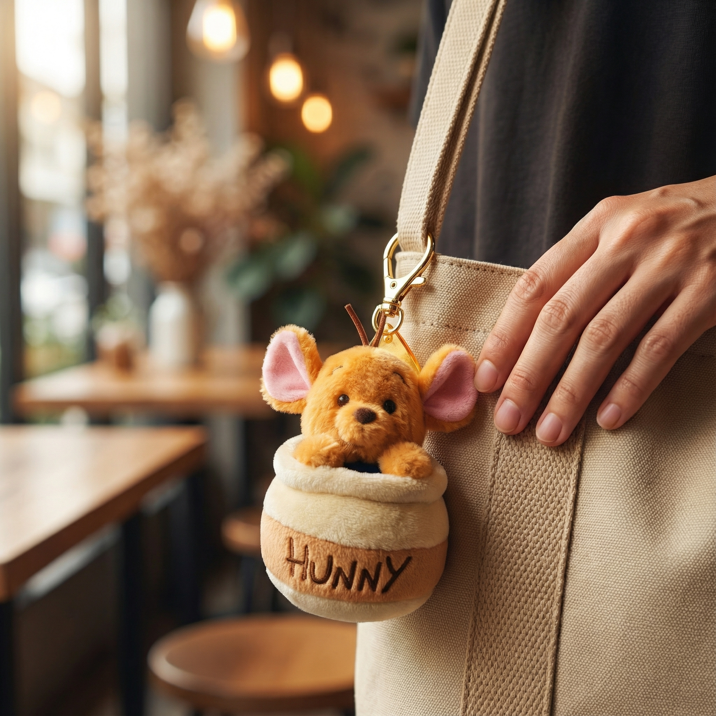 Disney Store Lou Plush Keychain Accessory