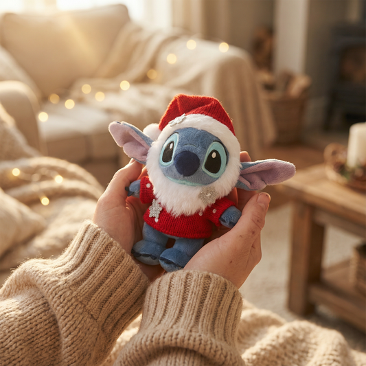 Stitch Plüsch Schlüsselanhänger Disney Weihnachten