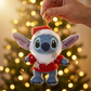 Stitch Plüsch Schlüsselanhänger Disney Weihnachten