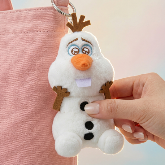 Olaf Plush Keychain Uruuru