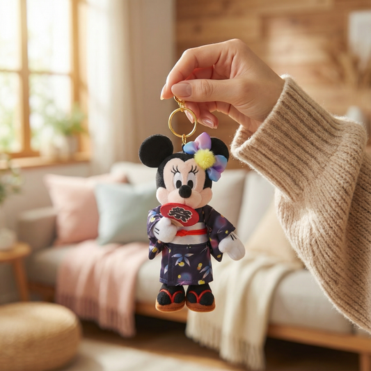 Minnie Plüsch Schlüsselanhänger
