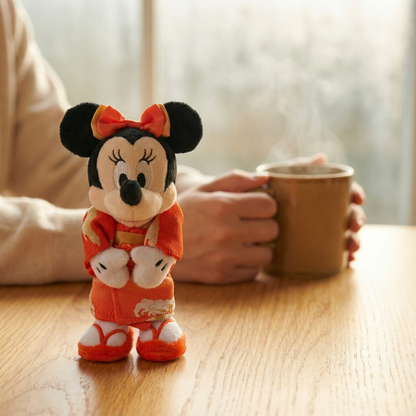 Minnie Plüsch Schlüsselanhänger Kimono Japan City