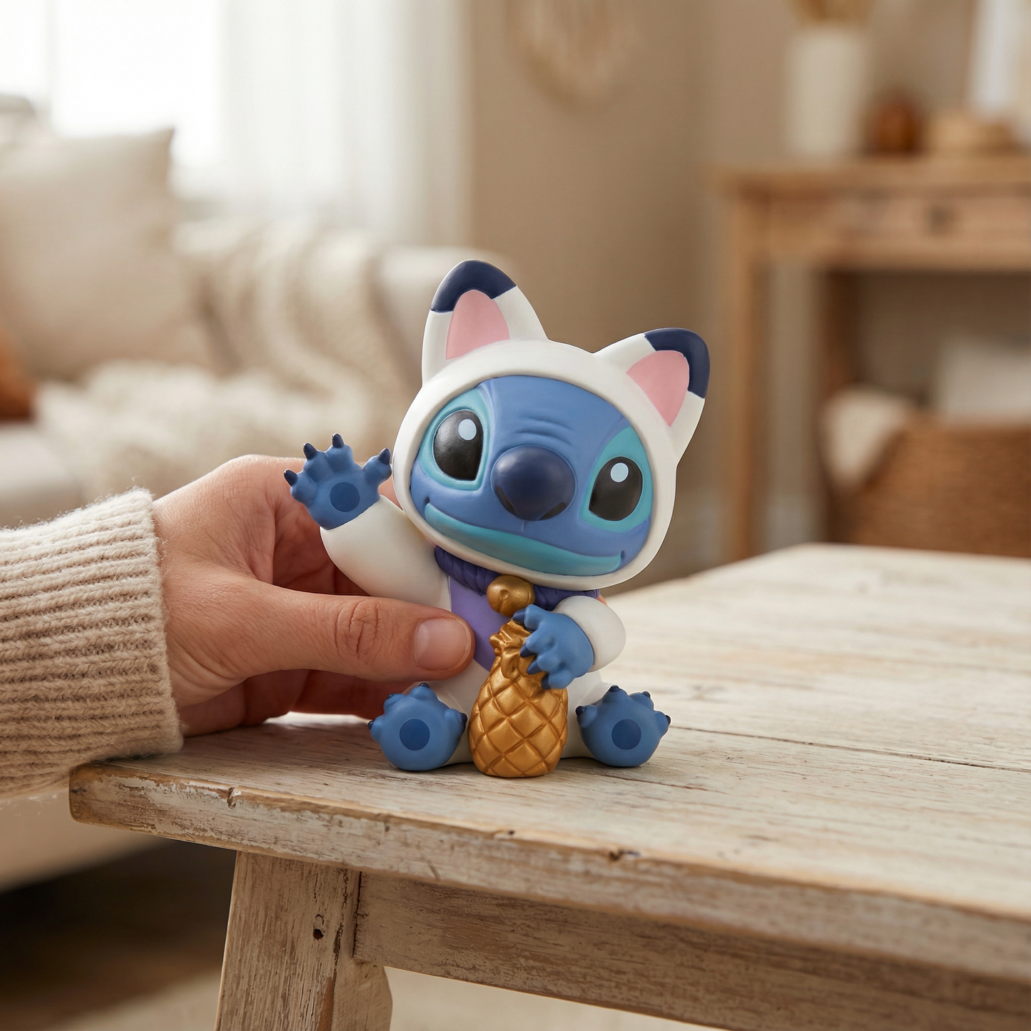 Stitch New Year Figure