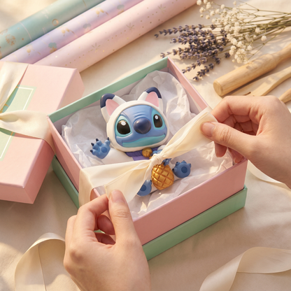 Stitch New Year Figure