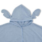 Stitch Poncho-förmiges Badetuch mit Handstickerei Blau Japan Disney Store