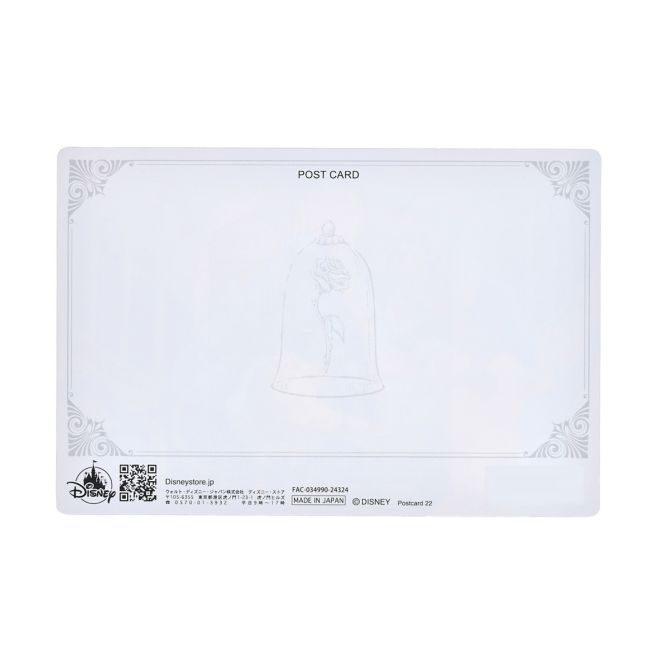 Die Schöne und das Biest Tanz Lenticular Postkarte Japan Disney Store