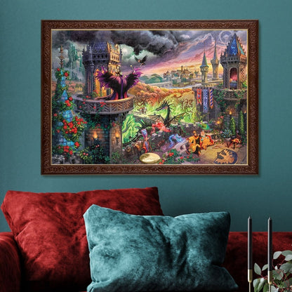 Maleficent 1000-teiliges Puzzle Special Art Collection Canvas-Stil Japan Disney Store