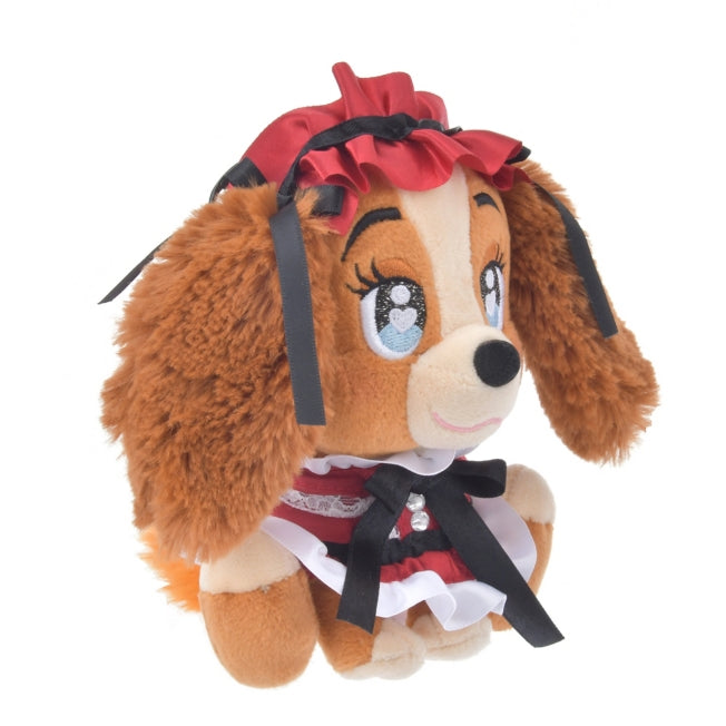 Lady Plüsch Schlüsselanhänger Japan Disney Store