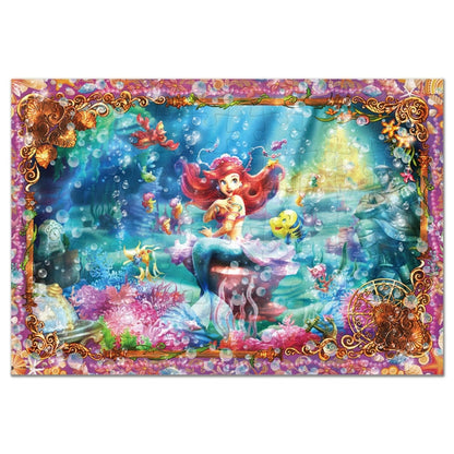 Die kleine Meerjungfrau Kinderpuzzle 96 Teile "Meerjungfrau Prinzessin" Japan Disney Store