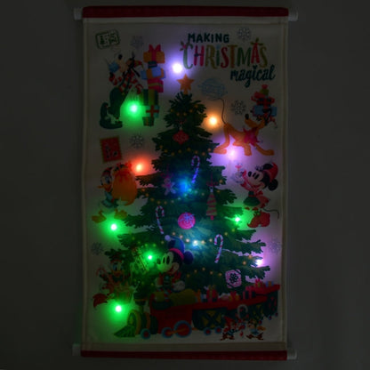 Mickey & Friends Tapestry mit Beleuchtung Disney Weihnachten Japan Disney Store