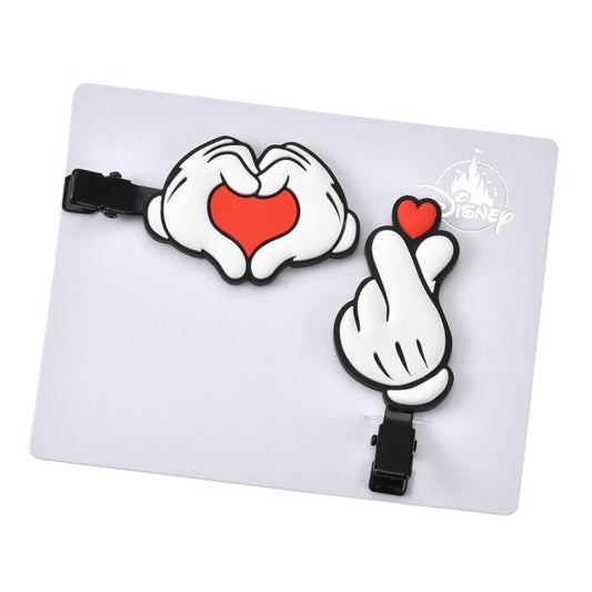 Disney Store - Mickey Haarspangen Set Herz Hand MAEGAMI Hair Zakka - Haaraccessoire Japan Disney Store