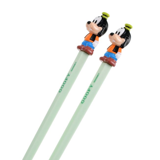Disney Store - Goofy Essstäbchen mit Maskottchen - Tischgeschirr Japan Disney Store
