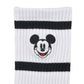 Mickey Rib College Face Stickerei Weiß 36-39 Japan Disney Store