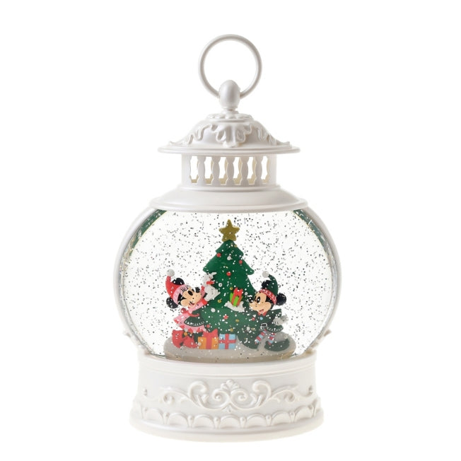 Mickey & Minnie Schneekugel Musik & Licht Laterne Disney Weihnachten Japan Disney Store