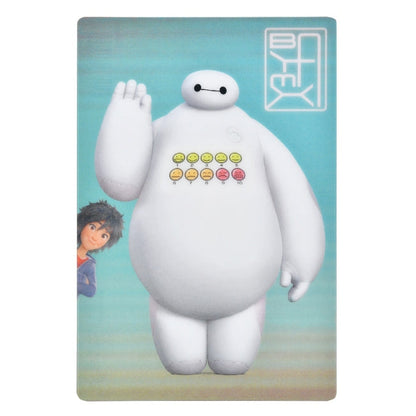 Baymax & Hiro Hamada Postkarte Lenticular Japan Disney Store