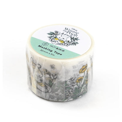 Kobe Bee Farm Masking Tape White Japan Disney Store