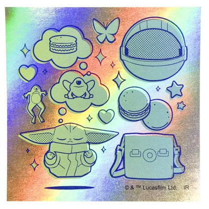 Glow-Glow Aurora Sticker Collection Japan Disney Store